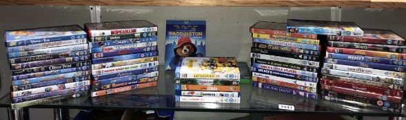 Over 50 children's DVD's including Disney