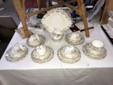 A Royal pendant Salisbury bone china tea set