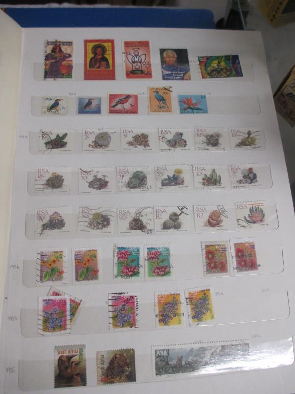 Six albums of commonwealth stamps. - Image 13 of 13