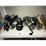 A good lot of fishing reels