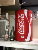 A 1950's Coca Cola bottle,