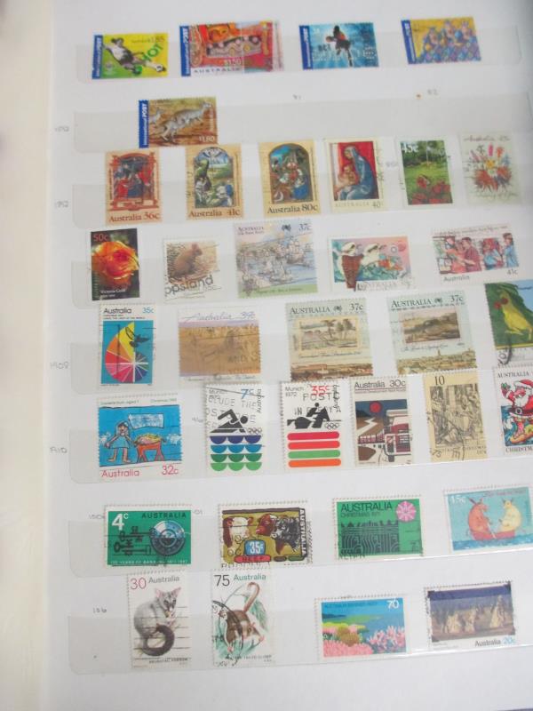Six albums of commonwealth stamps. - Image 8 of 13