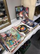 A good quantity of 1990's 2000 AD Judge Dredd comics