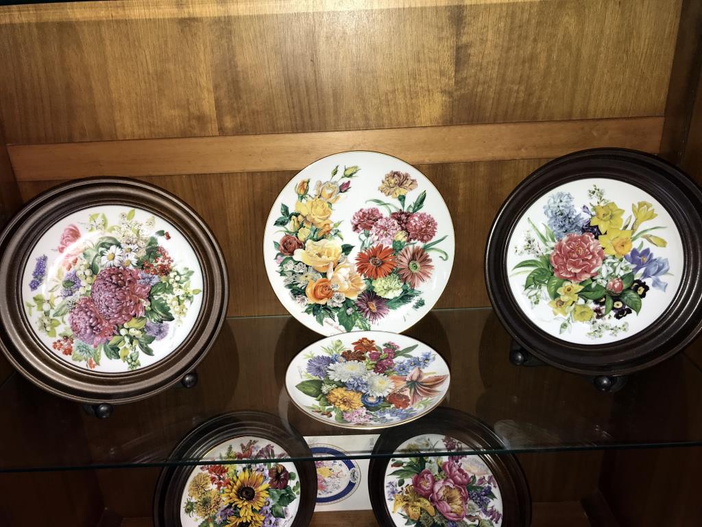 A good selection of floral collectors/cabinet plates - Image 3 of 4