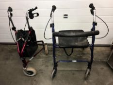 2 mobility walking aids