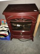 A warmlite vintage style electric heater