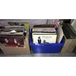 3 boxes of vinyl records includes Fleetwood Mac,