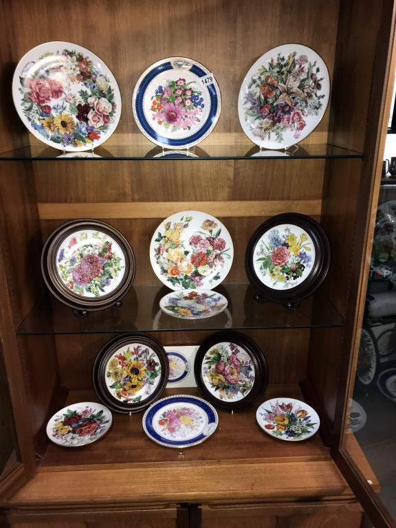 A good selection of floral collectors/cabinet plates