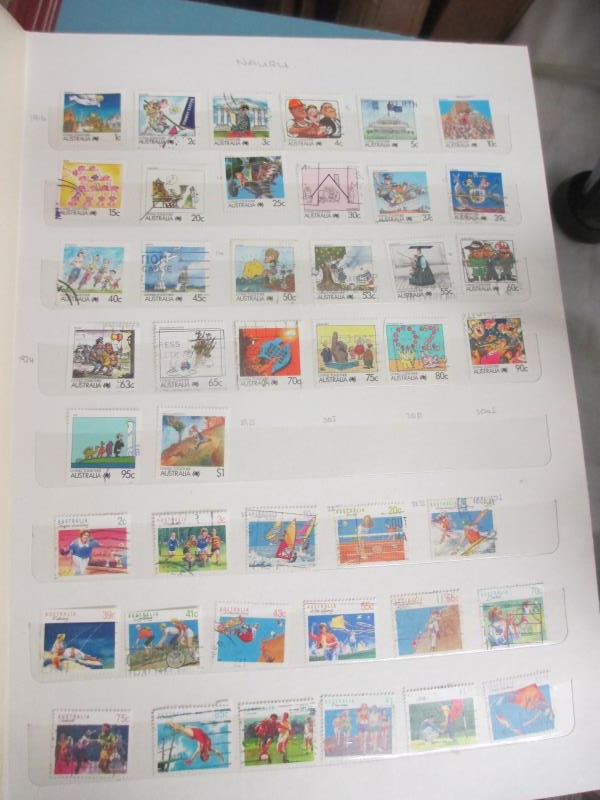 Six albums of commonwealth stamps. - Image 6 of 13