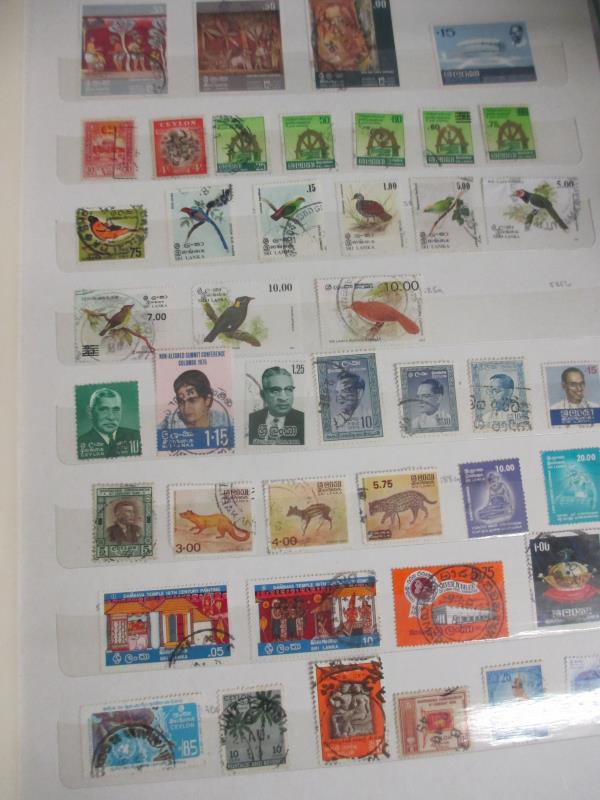 Six albums of commonwealth stamps. - Image 11 of 13