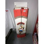 A boxed Bob Baker Pinocchio 60th Anniversary marionette puppet (no stand) strings are tangled