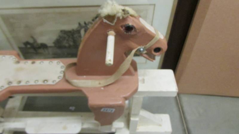 An old rocking horse. (Collect only). - Image 2 of 2