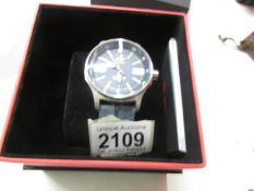 A boxed as new Vostok Europe Expedition North Pole wrist watch.
