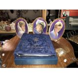 Princess Diana memorabilia including album of FDC stamps,