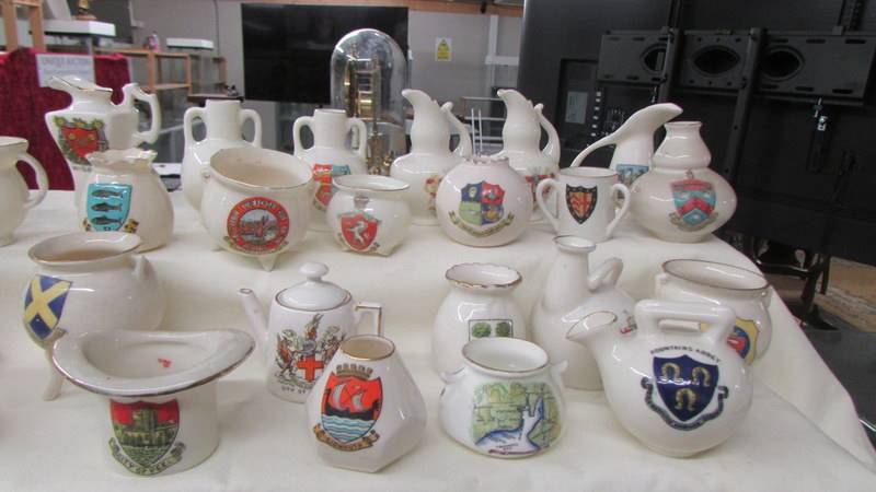 Fifty pieces of assorted crested china, various crests, - Image 5 of 5