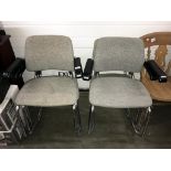 A set of 6 designer chairs