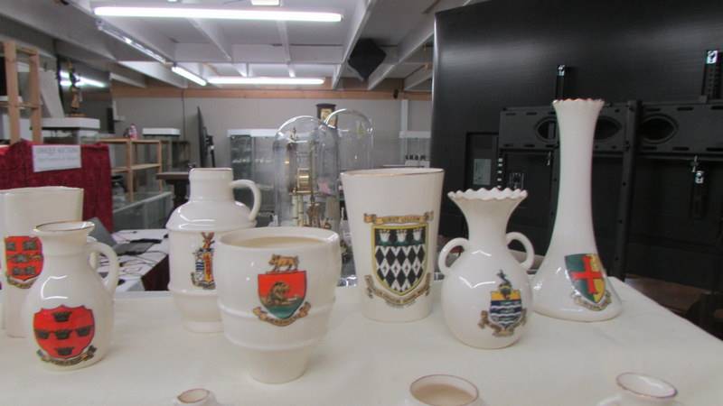 Forty pieces of W H Goss crested china. - Image 6 of 7