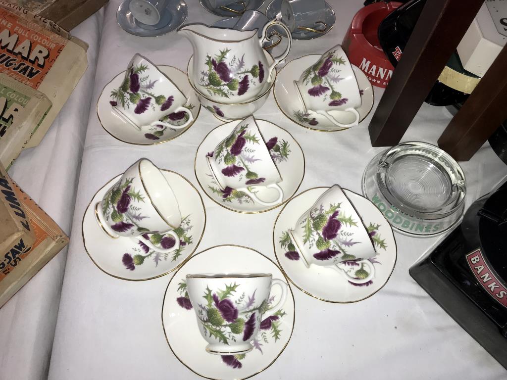 A Duchess Highland beauty tea set and Victorian china Czech coffee set - Image 4 of 5