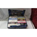 A boxed set of Beatles cassette tapes (box a/f).