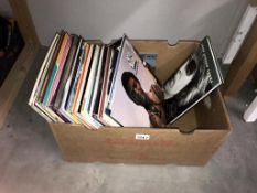 A mixed lot of vinyl LP records including Michael Jackson,