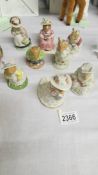 Eight Royal Doulton Bramble Edge figures - Lily Weaver, Poppy Eyebright, Primrose Woodmouse, Clover,