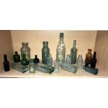 A good lot of vintage bottles