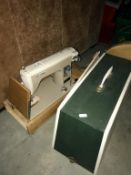 A vintage new home sewing machine