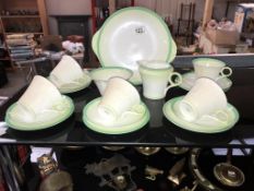 An 18 piece Shelley tea set