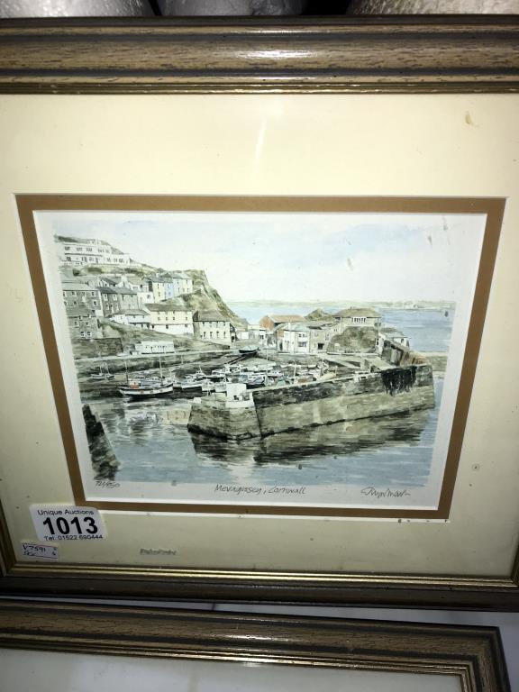 4 limited edition prints of Cornish scenes including Padstow, - Image 2 of 10