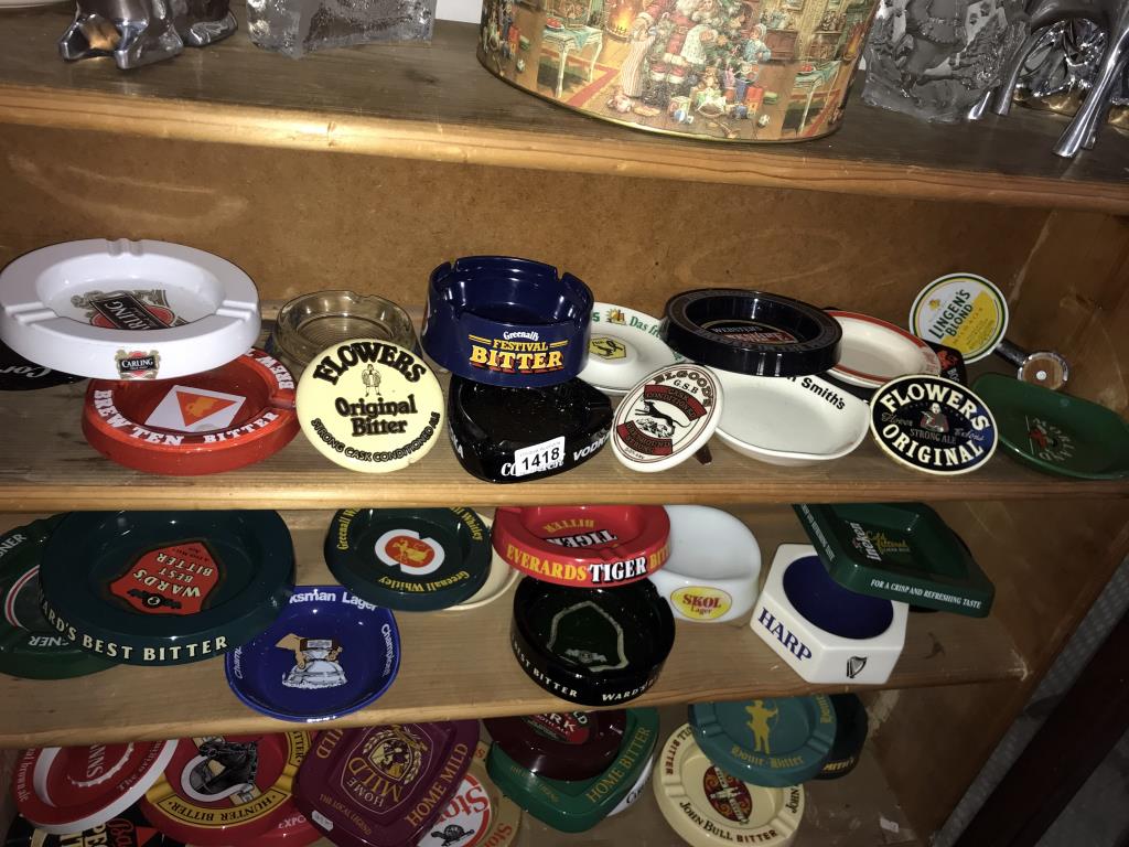 A large quantity of breweriana ashtrays - Image 2 of 3