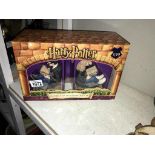 Boxed Harry Potter bookends (missing DVD)