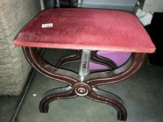 A piano/dressing table stool