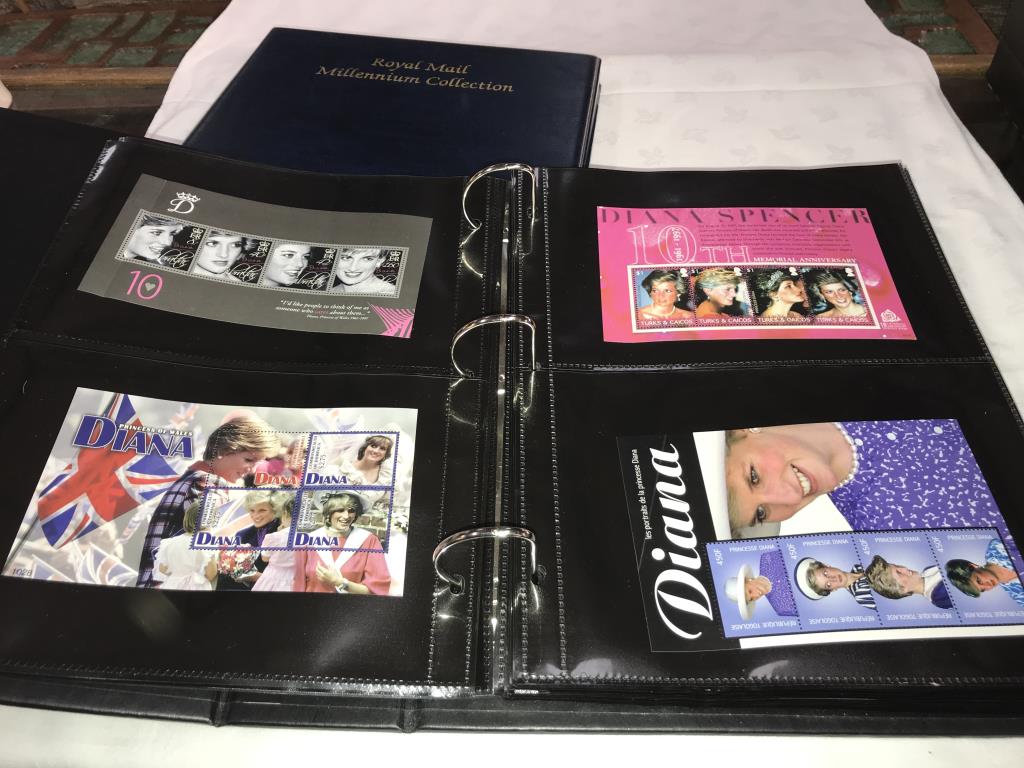 The Princess Diana international stamp collection 20th anniversary memorial edition and an album - Image 3 of 7