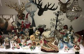 A good selection of Christmas decorations