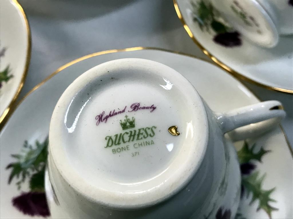 A Duchess Highland beauty tea set and Victorian china Czech coffee set - Image 5 of 5