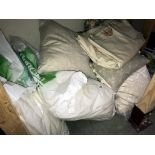 Large lot of material,