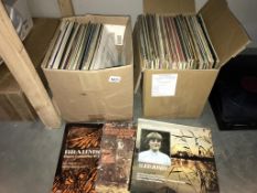2 boxes of mixed vinyl 75 records (viewing recommended)