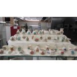 Fifty pieces of Arcadia crested china, various crests,