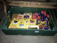 A quantity of boxed 1980's Corgi diecast models and quantity of Matchbox originals and Lledo
