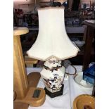 A Masons table lamp
