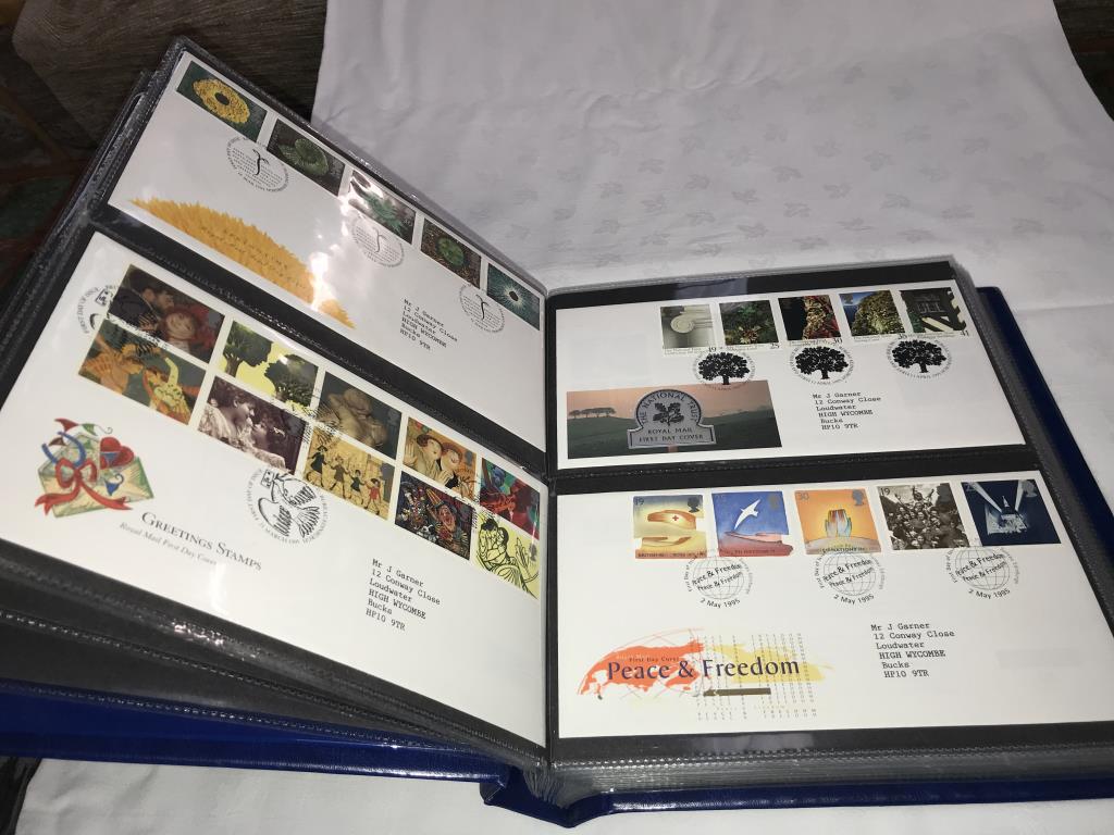 4 albums of FDC's first day covers including some rarer examples - Image 9 of 10