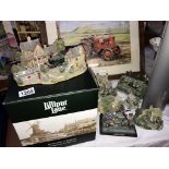 A Lilliput Lane boxed 'Full steam ahead' plus other models 1 a/f