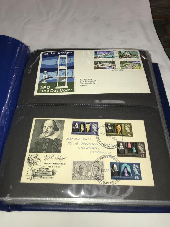 4 albums of FDC's first day covers including some rarer examples - Image 5 of 10