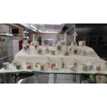 Forty pieces of Carlton crested china, various crests,