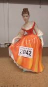 A Royal Doulton figurine - Fair Lady.