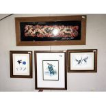 An Australian picture and 3 prints by Canadian artists,