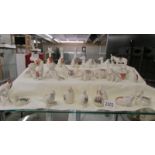 26 pieces of assorted crested china, various crests, all animal related including camels, donkey,