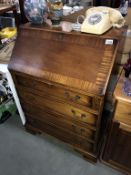 A mahogany bureau