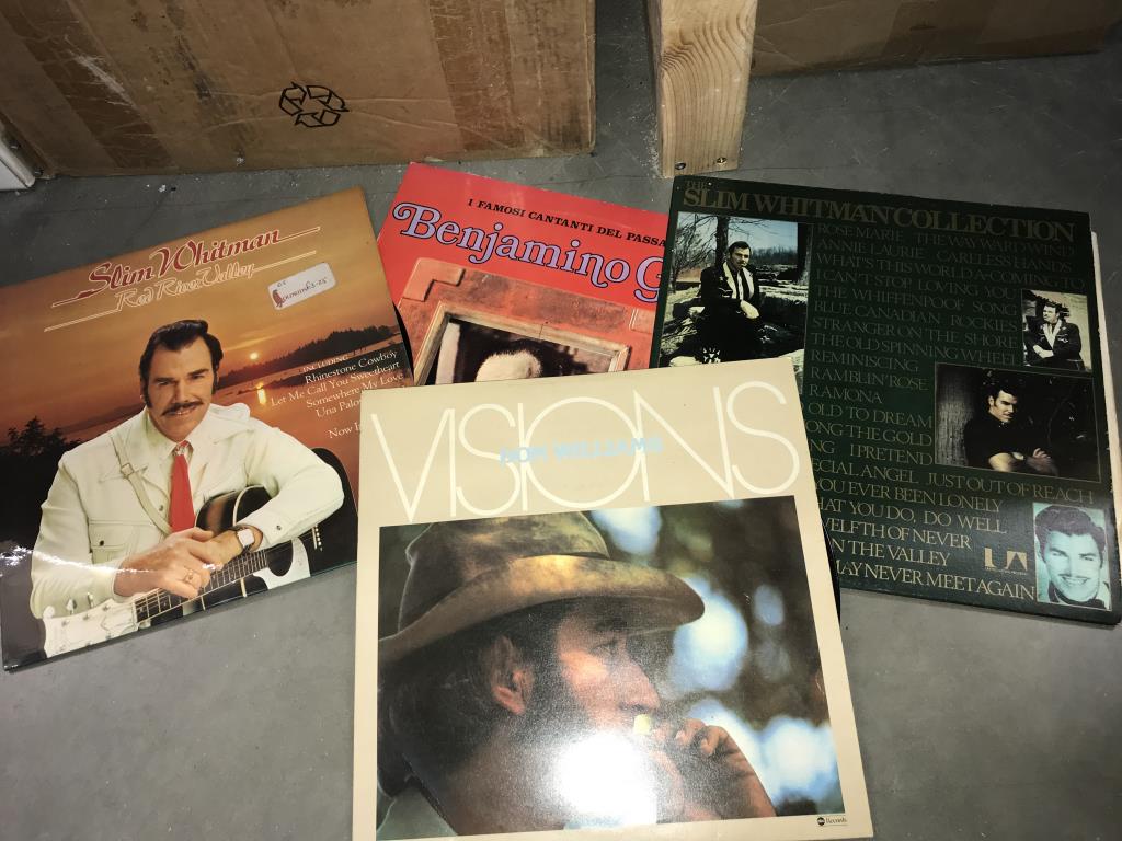 2 boxes of mixed vinyl 75 records (viewing recommended) - Image 3 of 3