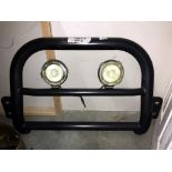 Ford Transit MK6 front bull bar with spot lights,